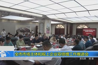 常德市市场主体和规上企业双倍增工作推进会